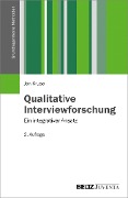 Cover-Bild zum Titel 'Qualitative Interviewforschung' von 'Jan Kruse'