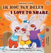 Cover-Bild zum Titel 'I Love to Share (Dutch English Bilingual Children's Book)' von 'Shelley Admont, Kidkiddos Books'