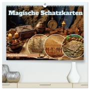 Cover-Bild zum Titel 'Magische Schatzkarten (hochwertiger Premium Wandkalender 2026 DIN A2 quer), Kunstdruck in Hochglanz' von 'Steffen Gierok-Latniak'