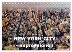 Cover-Bild zum Titel 'New York City - Impressionen (Tischkalender 2026 DIN A5 quer), CALVENDO Monatskalender' von 'Stephan Poller'