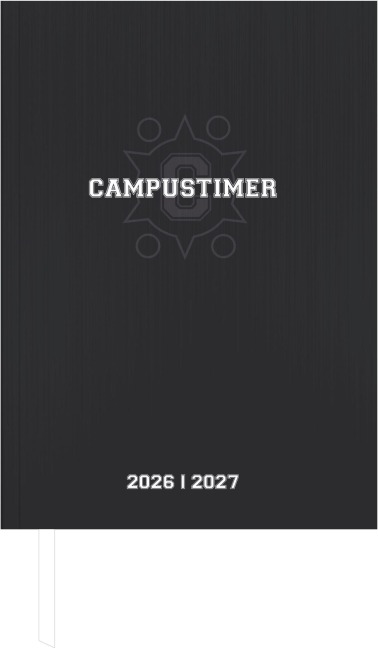Campustimer Black 2027 - 