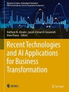 Cover-Bild zum Titel 'Recent Technologies and AI Applications for Business Transformation' von ''
