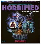 Cover-Bild zum Titel 'Horrified: Dungeons & Dragons Ravenloft - Gesellschaftsspiel & Brettspiel ab 10 Jahre' von 'Prospero Hall'