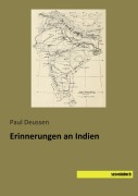 Cover-Bild zum Titel 'Erinnerungen an Indien' von 'Paul Deussen'