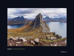 Cover-Bild zum Titel 'Norwegen - KUNTH Wandkalender 2027' von ''