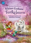 Cover-Bild zum Titel 'Kleines Einhorn Funkelstern (2). Vorlesegeschichten von allerbesten Freunden' von 'Mila Berg'