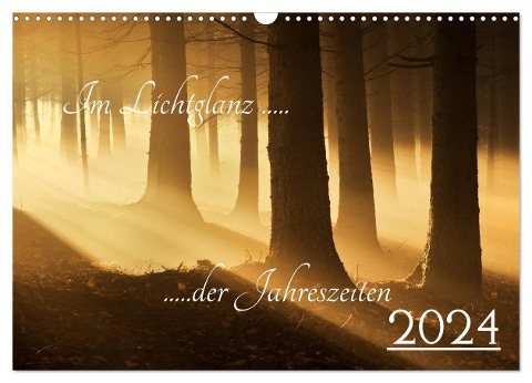Im Lichtglanz der Jahreszeiten (Wandkalender 2024 DIN A3 quer), CALVENDO Monatskalender - Jochen Burger