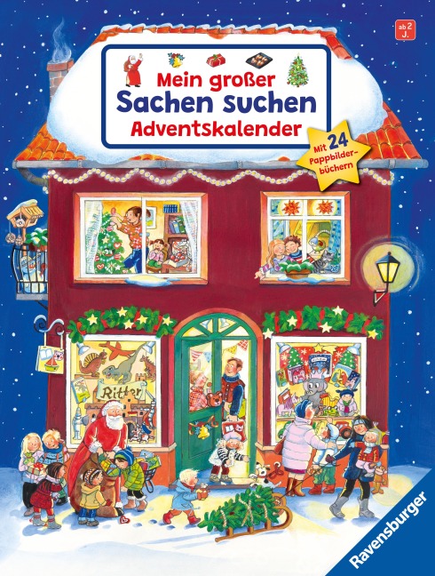 Mein großer Sachen suchen Adventskalender - 