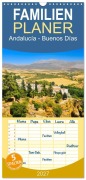 Cover-Bild zum Titel 'Familienplaner 2027 - Andalucía - Buenos Días mit 5 Spalten (Wandkalender, 21 x 45 cm) CALVENDO' von 'Paul Michalzik'