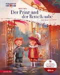 Cover-Bild zum Titel 'Der Prinz und der Bettelknabe (Weltliteratur und Musik mit CD und zum Streamen, Bd.)' von 'Henrik Albrecht, Mark Twain'