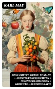 Cover-Bild zum Titel 'Gesammelte Werke: Romane + Abenteuergeschichten + Jugenderzählungen + Gedichte + Autobiografie' von 'Karl May'