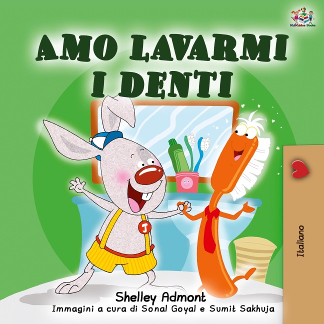 Amo lavarmi i denti - Shelley Admont, Kidkiddos Books