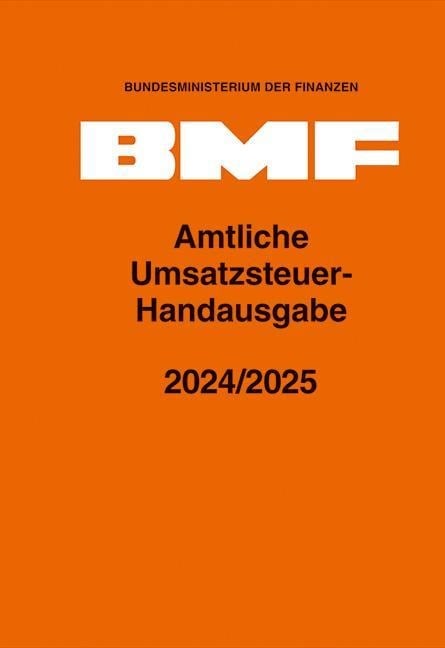 Amtliche Umsatzsteuer-Handausgabe 2024/2025 - 