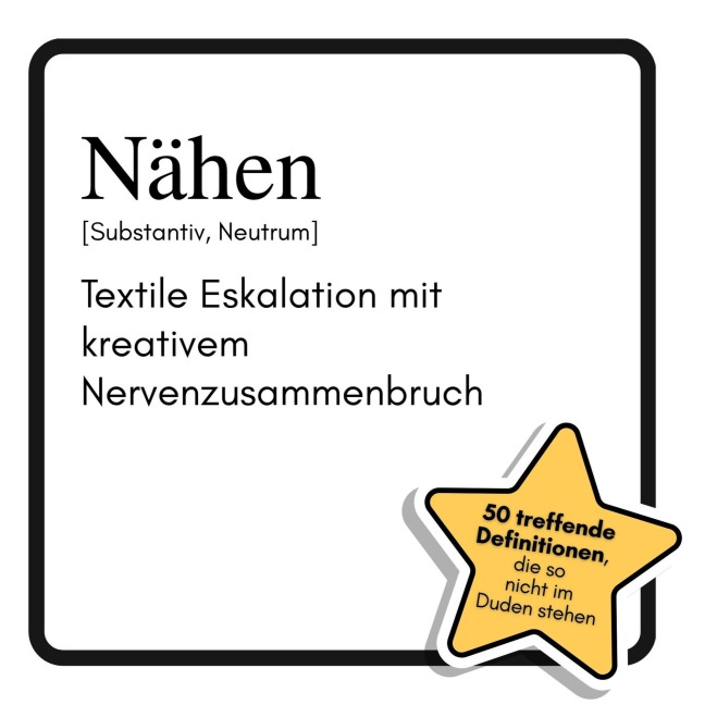 Nähen - Oliver Schmitt