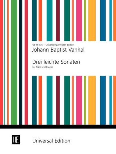 3 leichte Sonaten - Johann Baptist Wanhal