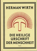 Cover-Bild zum Titel 'Die Heilige Urschrift der Menschheit' von 'Herman Wirth'