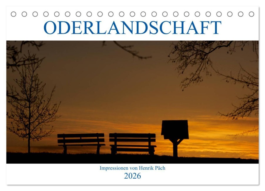 Oderlandschaft (Tischkalender 2026 DIN A5 quer), CALVENDO Monatskalender - Henrik Päch
