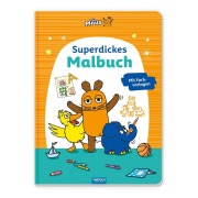 Cover-Bild zum Titel 'TRÖTSCH - Die Maus Superdickes Malbuch Ausmalbuch' von ''