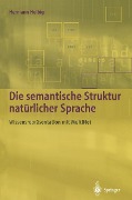 Cover-Bild zum Titel 'Die semantische Struktur natürlicher Sprache' von 'Hermann Helbig'
