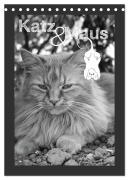 Katz & Maus (Tischkalender 2026 DIN A5 hoch), CALVENDO Monatskalender - Julia Schäfer