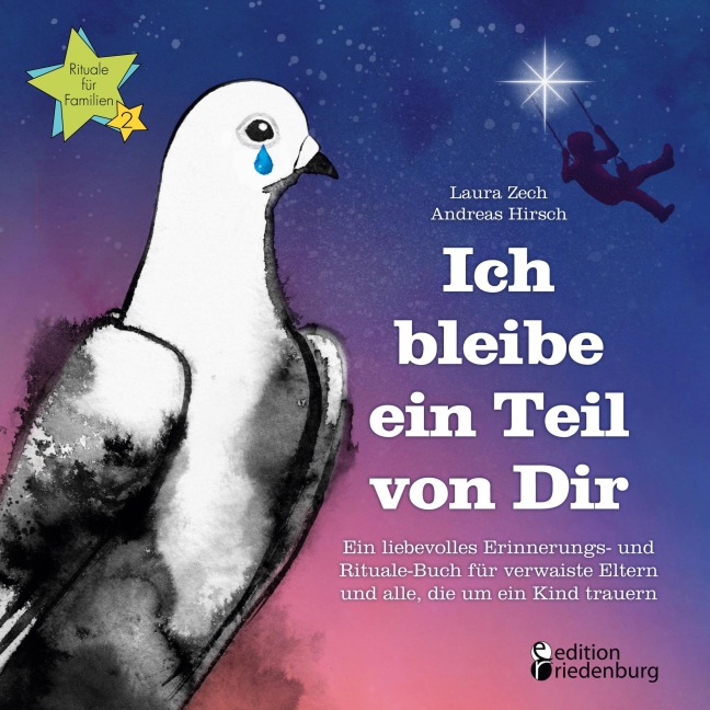 Ich bleibe ein Teil von Dir - Ein liebevolles Erinnerungs- und Rituale-Buch für verwaiste Eltern und alle, die um ein Kind trauern - Laura Zech, Andreas Hirsch