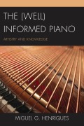 Cover-Bild zum Titel 'The (Well) Informed Piano' von 'Miguel G. Henriques'