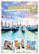 Cover-Bild zum Titel 'Venedig und Burano, Stadt am Wasser und Insel der bunten Häuser (Wandkalender 2026 DIN A3 hoch), CALVENDO Monatskalender' von 'Tilo Grellmann Photography'