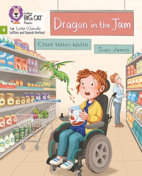 Big Cat Phonics for Little Wandle Letters and Sounds Revised - Dragon in the Jam - Clare Helen Welsh