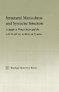 Cover-Bild zum Titel 'Structural Markedness and Syntactic Structure' von 'Rodrigo Gutiérrez-Bravo'