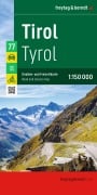 Cover-Bild zum Titel 'freytag & berndt Straßenkarte Tirol 1:150.000' von ''
