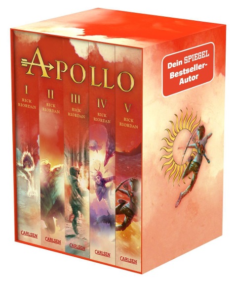 Die Abenteuer des Apollo: Taschenbuchschuber Bände 1-5 - Rick Riordan