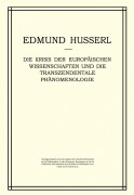 Cover-Bild zum Titel 'Die Krisis der Europäischen Wissenschaften und die Transzendentale Phänomenologie' von 'W. Biemel, Edmund Husserl'