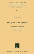 Cover-Bild zum Titel 'Pantagruel et les sophistes' von 'G. Defaux'