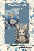 Cover-Bild zum Titel 'Woodland Folk Volume 4 (Woodland Folk Cross Stitch, #4)' von 'Pickle Patterns'