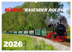 Cover-Bild zum Titel 'Rügens "rasender Roland" (Wandkalender 2026 DIN A2 quer), CALVENDO Monatskalender' von 'Werner Prescher'