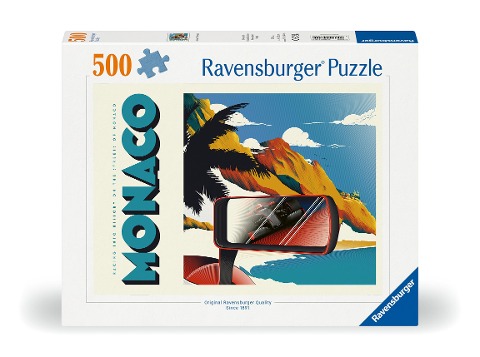 Erwachsenenpuzzle 500 Teile - Großer Preis von Monaco - 