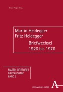 Cover-Bild zum Titel 'Martin Heidegger/Fritz Heidegger' von ''