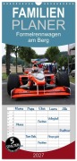 Cover-Bild zum Titel 'Familienplaner 2027 - Formelrennwagen am Berg mit 5 Spalten (Wandkalender, 21 x 45 cm) CALVENDO' von 'Andreas von Sannowitz'
