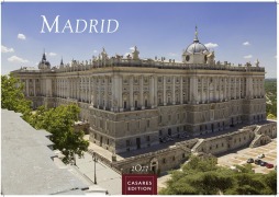 Cover-Bild zum Titel 'Madrid Kalender 2027 - Wandkalender | Fotokalender Spanien 24x35cm - mit atemberaubenden Fotos der bekanntesten Sehenswürdigkeiten und Highlights der spanischen Metropole' von ''