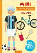 Cover-Bild zum Titel 'Mini-Sticker-Anziehpuppen - Beim Sport' von ''
