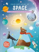 Cover-Bild zum Titel 'Fold Out Atlas of Space' von 'Little Genius Books'