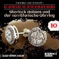 Cover-Bild zum Titel 'Sherlock Holmes und der verräterische Ohrring (Die Abenteuer des alten Sherlock Holmes, Folge 10)' von 'Arthur Conan Doyle, Charles Fraser'