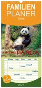 Cover-Bild zum Titel 'Familienplaner 2027 - Niedlicher Panda mit 5 Spalten (Wandkalender, 21 x 45 cm) CALVENDO' von 'Peter Roder'