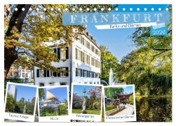 Cover-Bild zum Titel 'Frankfurt - Parks und Gärten (Tischkalender 2026 DIN A5 quer), CALVENDO Monatskalender' von 'Dieter Meyer'