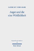 Cover-Bild zum Titel 'Angst und die eine Wirklichkeit' von 'Sabine Joy Ihben-Bahl'