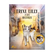 Cover-Bild zum Titel 'Trixi, Lilly und der Waschbär' von 'Michaela Hanauer'