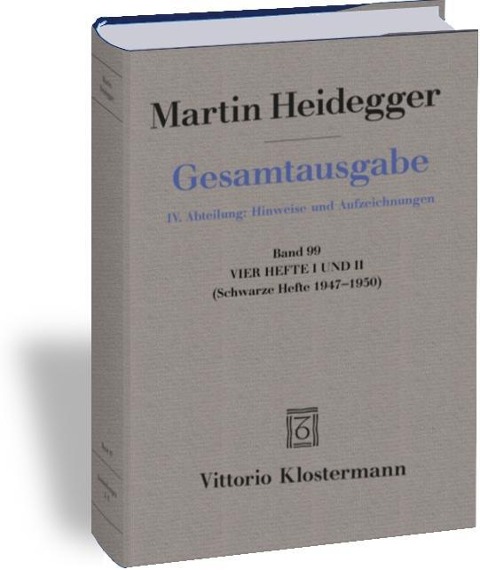 Vier Hefte I und II - Martin Heidegger