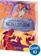 Cover-Bild zum Titel 'Drachenschule Nebelsturm (Band 2) - Der verschwundene Feuerdrache' von 'Christian Tielmann'