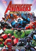 Cover-Bild zum Titel 'Avengers: Mech Strike - Neue Gefahren, neue Werkzeuge' von 'Jed Mackay, Carlos Magno'