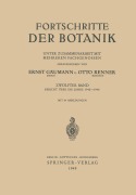 Cover-Bild zum Titel 'Fortschritte der Botanik' von 'Otto Renner, Ernst Gäumann'